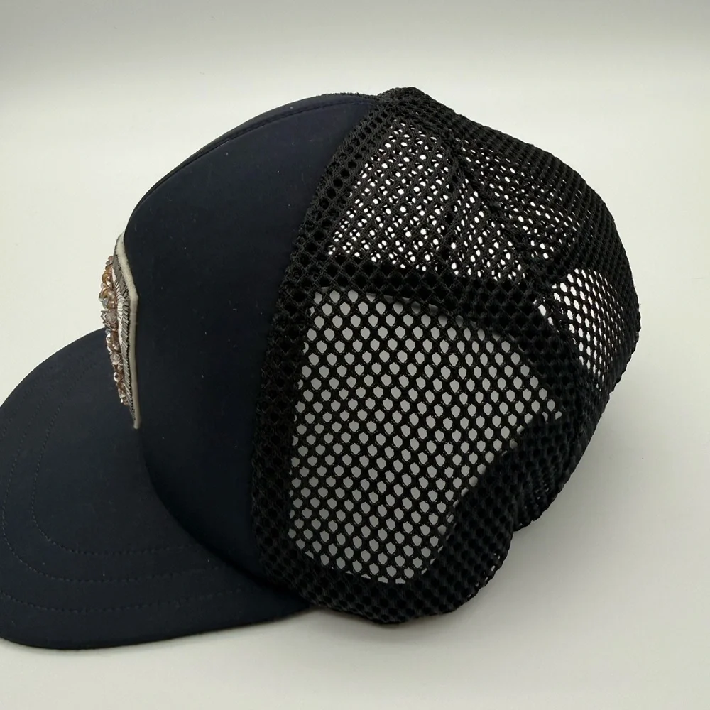 Christian Dior Beaded Mesh Trucker Hat - Picture 3 of 17